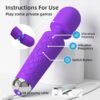 AV Magic Wand Vibrators Clitoris Stimulator Masturbators Dildo Erotic Toys For Adults 18 Powerful Vibrators Toys For Woman